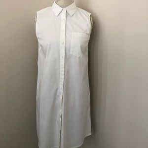 ZAC by Zac Posen White Shirtdress